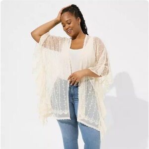 TORRID Lace Ruana One Size NEW!